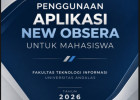 Sosialisasi aplikasi ujian online (OBSERA) FTI
