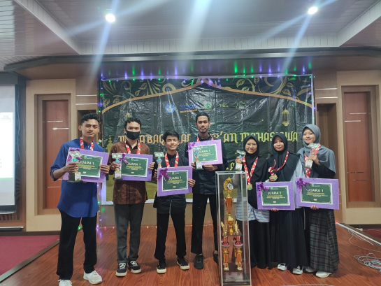 Kafilah MTQ FTI menjadi Runner Up Musabaqah Tilawatil Qur&rsquo;an