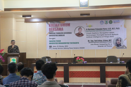 Kuliah Umum Bersama FTI dengan FT UMY
